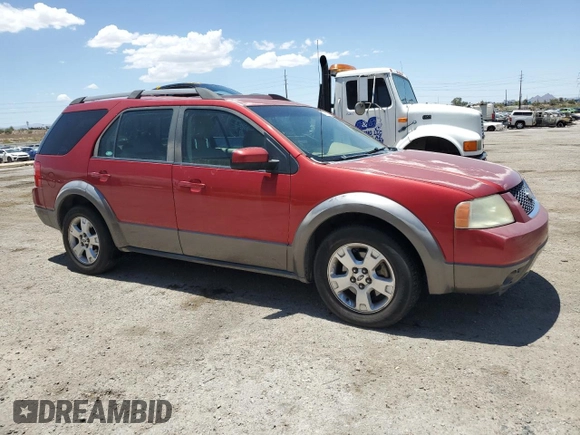 2005 Ford Freestyle SEL with VIN 1FMZK02135GA13004, listed as a Copart auction lot 62573365 with 147,425 mi miles and Salvage title. Bid and sale history available at DreamBid. Image 4.