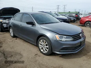 2015 Volkswagen Jetta Sedan 1.8T SE w/Connectivity with VIN 3VWD07AJ2FM423991, listed as a Copart auction lot 50088215 with 135,202 mi miles and Clean Title. Bid and sale history available at carsss.com. Image 4.