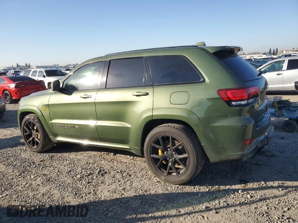 2021 Jeep Grand Cherokee Trackhawk with VIN 1C4RJFN91MC819067, listed as a Copart auction lot 42975965 with 36,986 mi miles and Clean title. Bid and sale history available at DreamBid. Image 2.