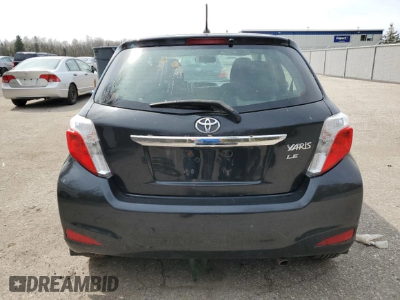 2012 Toyota Yaris L with VIN JTDKTUD32CD507037, listed as a Copart auction lot 53119305 with 254,893 mi miles and Clean Title. Bid and sale history available at carsss.com. Image 6.