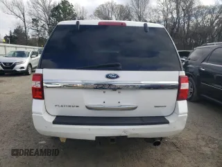 2015 Ford Expedition Platinum with VIN 1FMJU1LT2FEF28179, listed as a Copart auction lot 46353575 with Not provided miles and Salvage title. Bid and sale history available at DreamBid. Image 6.