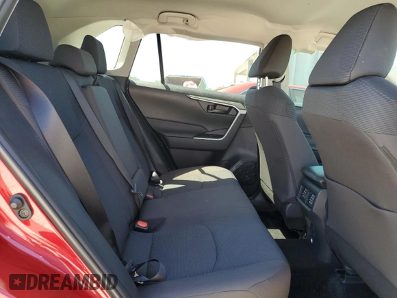 2025 Toyota RAV4 LE with VIN 2T3K1RFV4SW375465, listed as a Copart auction lot 50133915 with 4,170 mi miles and Salvage Title. Bid and sale history available at carsss.com. Image 12.