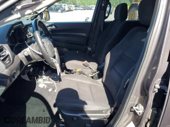 2021 Dodge Durango Pursuit with VIN 1C4SDJFT1MC763590, listed as a Copart auction lot 61224935 with 45,817 mi miles and Salvage title. Bid and sale history available at DreamBid. Image 7.