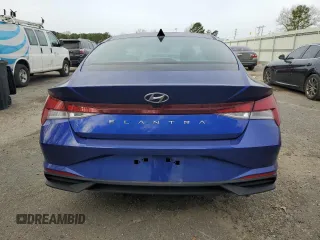 2023 Hyundai Elantra SEL with VIN KMHLS4AG9PU555411, listed as a Copart auction lot 47867865 with 23,460 mi miles and Salvage Title. Bid and sale history available at DreamBid. Image 6.