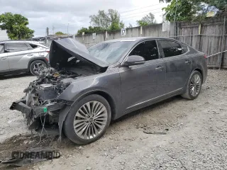 2017 Kia Cadenza Technology with VIN KNALC4J16H5061822, listed as a Copart auction lot 84995124 with 0 mi miles and Salvage Title. Bid and sale history available at carsss.com. Image 1.