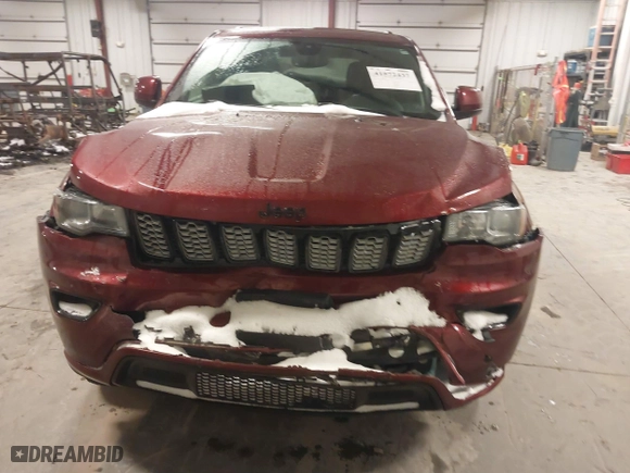 2018 Jeep Grand Cherokee Laredo E with VIN 1C4RJFAG9JC436803, listed as a IAAI auction lot 41572437 with 106,941 mi miles. Bid and sale history available at carsss.com. Image 6.