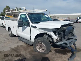 2016 Ford Super Duty F-250 SRW XL with VIN 1FDBF2A66GEC26011, listed as a IAAI auction lot 41383279 with 81,996 mi miles. Bid and sale history available at carsss.com. Image 1.
