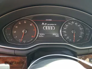 2018 Audi A4 Premium с VIN WAUDNAF41JN001193, выставлен на аукционе Copart как лот 57702895 с пробегом 76 592 миль миль и Списание • Salvage title. История ставок и продаж доступна на DreamBid. Изображение 9.