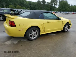 2003 Ford Mustang Deluxe with VIN 1FAFP44433F443082, listed as a Copart auction lot 59916015 with 111,999 mi miles and Salvage title. Bid and sale history available at DreamBid. Image 3.