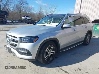 2020 Mercedes-Benz GLS with VIN 4JGFF5KE7LA187357, listed as a IAAI auction lot 41577477 with 58,859 mi miles. Bid and sale history available at carsss.com. Image 17.