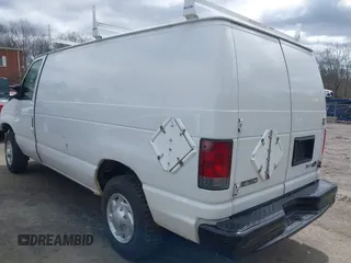 2010 Ford Econoline Cargo Commercial with VIN 1FTNE1EW0ADA90738, listed as a IAAI auction lot 42038940 with 183,195 mi miles and . Bid and sale history available at DreamBid. Image 3.
