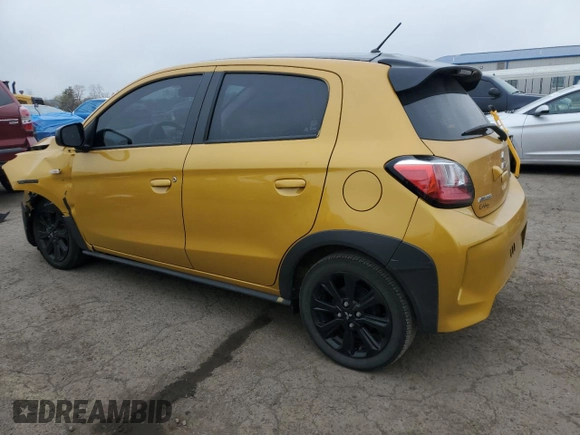 2023 Mitsubishi Mirage Black Edition с VIN ML32AWHJ7PH003272, выставлен на аукционе Copart как лот 52602675 с пробегом 26 712 миль миль и Списание • Salvage title. История ставок и продаж доступна на DreamBid. Изображение 2.