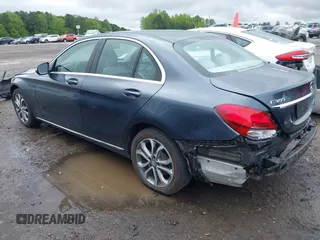 2015 Mercedes-Benz C-Class C 300 with VIN 55SWF4JB4FU047637, listed as a IAAI auction lot 42018519 with 78,297 mi miles. Bid and sale history available at carsss.com. Image 3.