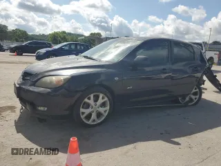 2008 Mazda 3 S Touring with VIN JM1BK343481160574, listed as a Copart auction lot 64468065 with 184,320 mi miles and Salvage title. Bid and sale history available at DreamBid. Image 1.