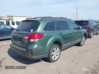 2011 Subaru Outback 2.5i Prem AWP with VIN 4S4BRBCC7B3351047, listed as a IAAI auction lot 40576102 with 130,202 mi miles. Bid and sale history available at carsss.com. Image 4.