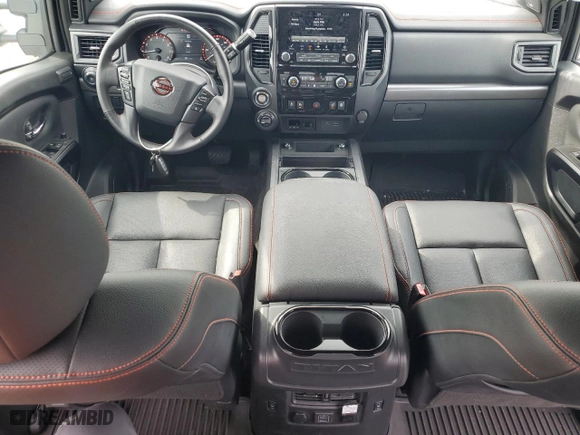 2024 Nissan Titan XD PRO-4X with VIN 1N6AA1FB1RN111525, listed as a Copart auction lot 72861574 with NaN miles and Salvage Title. Bid and sale history available at carsss.com. Image 8.