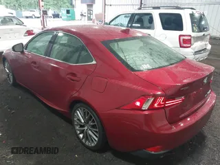 2014 Lexus IS 250 with VIN JTHCF1D25E5013154, listed as a IAAI auction lot 42235666 with 128,760 mi miles and . Bid and sale history available at DreamBid. Image 3.