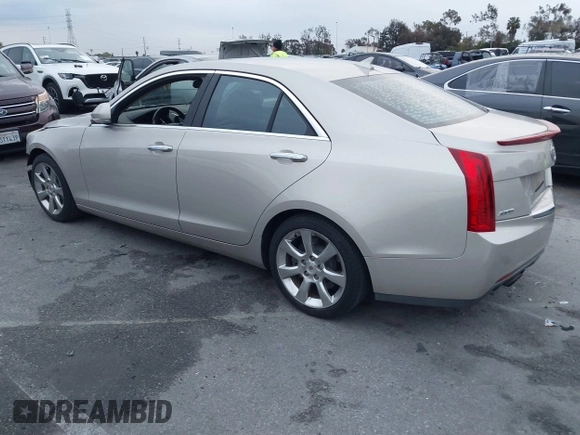 2013 Cadillac ATS Luxury with VIN 1G6AB5RX3D0139432, listed as a IAAI auction lot 41763469 with 61,878 mi miles. Bid and sale history available at carsss.com. Image 3.