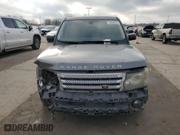 2008 Land Rover Range Rover Sport SC with VIN SALSH23498A173428, listed as a Copart auction lot 44232315 with 201,272 mi miles and Salvage Title. Bid and sale history available at carsss.com. Image 5.