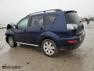 2010 Mitsubishi Outlander SE with VIN JA4AS3AW3AZ009561, listed as a Copart auction lot 47609525 with 112,961 mi miles and Salvage Title. Bid and sale history available at carsss.com. Image 2.