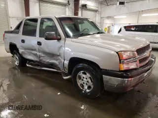 2004 Chevrolet Avalanche Z71 with VIN 3GNEK12T44G325062, listed as a Copart auction lot 52823975 with 202,989 mi miles and Salvage Title. Bid and sale history available at DreamBid. Image 4.