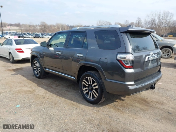 2023 Toyota 4Runner Limited with VIN JTEKU5JR1P6150998, listed as a IAAI auction lot 42029496 with 2,183 mi miles. Bid and sale history available at carsss.com. Image 3.