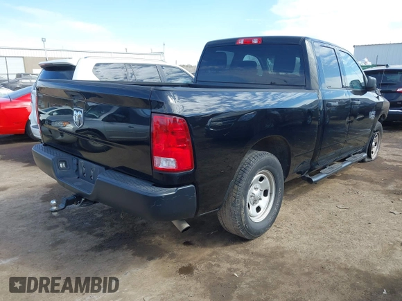 2019 Ram 1500 Classic Tradesman with VIN 1C6RR6FG1KS702041, listed as a IAAI auction lot 41669422 with 57,423 mi miles. Bid and sale history available at carsss.com. Image 4.