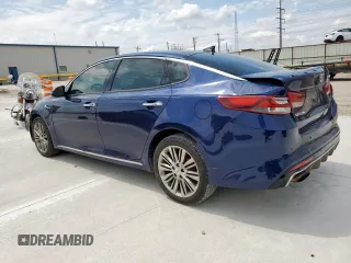 2017 Kia Optima SX Limited with VIN 5XXGV4L28HG142238, listed as a Copart auction lot 57960665 with 123,308 mi miles and Salvage title. Bid and sale history available at DreamBid. Image 2.