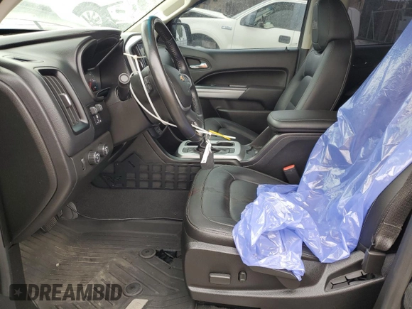 2021 Chevrolet Colorado 4WD ZR2 with VIN 1GCGTEEN3M1293299, listed as a Copart auction lot 59809995 with 21,890 mi miles and Salvage title. Bid and sale history available at DreamBid. Image 7.