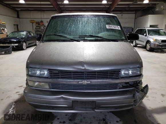 2001 Chevrolet Astro z VIN 1GNEL19W01B143781, wystawiony jako Copart lot #58476275 z przebiegiem 157 888 mil mil oraz Szkoda całkowita • Salvage title. Historia ofert i sprzedaży dostępna na DreamBid. Obrazek 5.