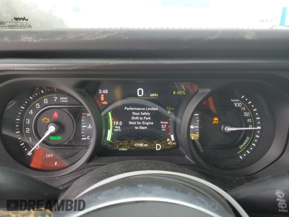 2024 Jeep Wrangler Sahara with VIN 1C4RJXP67RW229289, listed as a Copart auction lot 45551245 with 17,190 mi miles and Clean Title. Bid and sale history available at DreamBid. Image 9.