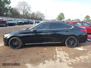 2015 Hyundai Genesis 5.0L with VIN KMHGN4JF7FU086088, listed as a IAAI auction lot 41532546 with 101,655 mi miles. Bid and sale history available at carsss.com. Image 14.