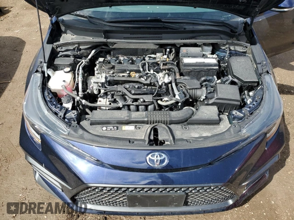 2022 Toyota Corolla SE with VIN 5YFS4MCE3NP116527, listed as a Copart auction lot 49417575 with 35,907 mi miles and Salvage Title. Bid and sale history available at carsss.com. Image 11.