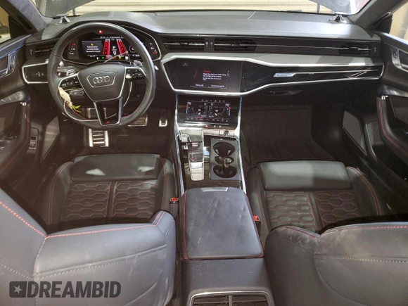 2021 Audi RS 7 z VIN WUAPCBF20MN907224, wystawiony jako Copart lot #44950225 z przebiegiem 22 303 mil mil oraz Szkody całkowita. Historia ofert i sprzedaży dostępna na DreamBid. Obrazek 8.
