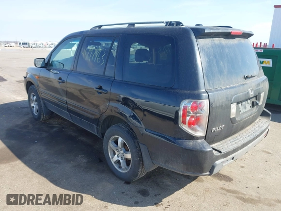 2006 Honda Pilot EX-L with VIN 5FNYF18766B008879, listed as a IAAI auction lot 41797763 with 398,242 mi miles and . Bid and sale history available at DreamBid. Image 3.
