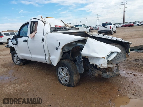 2018 Toyota Tundra SR with VIN 5TFUW5F14JX763757, listed as a IAAI auction lot 42585029 with Not provided miles and . Bid and sale history available at DreamBid. Image 3.