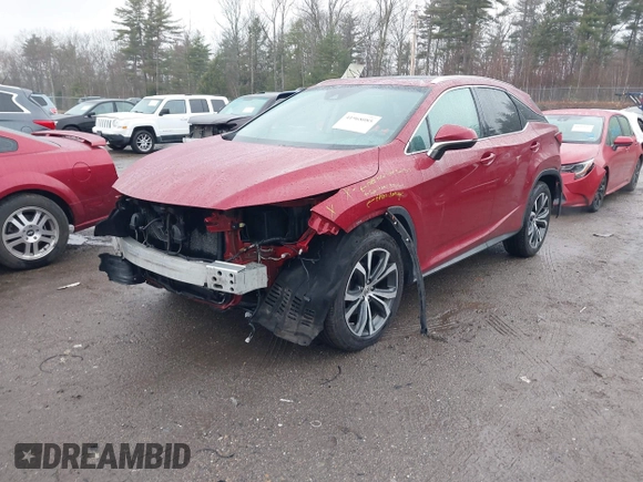 2016 Lexus RX 350 F Sport with VIN 2T2BZMCA9GC023749, listed as a IAAI auction lot 41968085 with 125,627 mi miles. Bid and sale history available at carsss.com. Image 2.