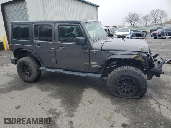 2018 Jeep Wrangler JK Unlimited Sport S with VIN 1C4HJWDG2JL839433, listed as a Copart auction lot 51376545 with 124,012 mi miles and Salvage Title. Bid and sale history available at carsss.com. Image 4.