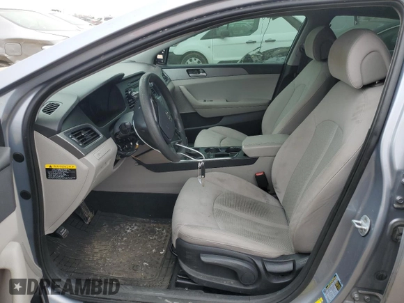 2017 Hyundai Sonata 2.4L with VIN 5NPE24AF5HH441034, listed as a Copart auction lot 51003565 with 123,307 mi miles and Salvage Title. Bid and sale history available at carsss.com. Image 7.