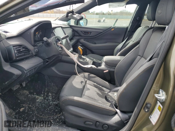2025 Subaru Outback Wilderness with VIN 4S4BTHTD0S3137059, listed as a Copart auction lot 53855455 with Not provided miles and Non repairable. Bid and sale history available at DreamBid. Image 7.