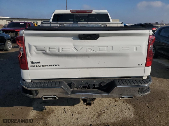2020 Chevrolet Silverado 1500 LT with VIN 3GCUYDET9LG299685, listed as a Copart auction lot 47659935 with 131,939 mi miles and Salvage Title. Bid and sale history available at carsss.com. Image 6.