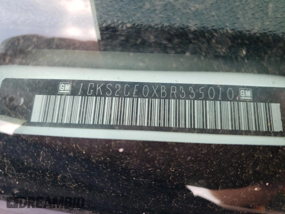 2011 GMC Yukon SLT z VIN 1GKS2CE0XBR335010, wystawiony jako Copart lot #52818405 z przebiegiem 217 402 mil mil oraz Szkoda całkowita • Salvage title. Historia ofert i sprzedaży dostępna na DreamBid. Obrazek 13.
