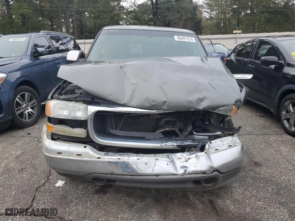 2002 GMC Sierra 1500 SLE with VIN 2GTEC19V721333241, listed as a Copart auction lot 86491514 with 0 mi miles and Salvage Title. Bid and sale history available at carsss.com. Image 5.