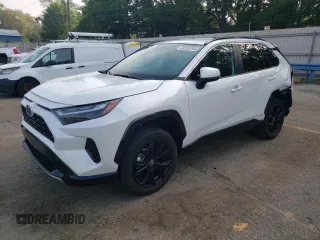2023 Toyota RAV4 Hybrid SE z VIN 4T3T6RFV5PU113127, wystawiony jako Copart lot #54752745 z przebiegiem 17 163 mil mil oraz Szkoda całkowita • Salvage title. Historia ofert i sprzedaży dostępna na DreamBid. Obrazek 1.