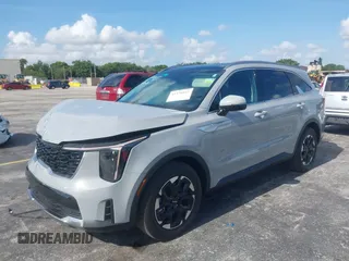 2024 Kia Sorento S with VIN 5XYRL4JC5RG278804, listed as a IAAI auction lot 42170947 with 12,709 mi miles and . Bid and sale history available at DreamBid. Image 2.