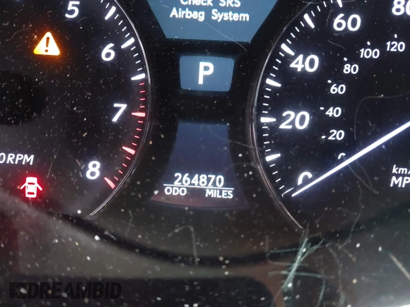 2010 Lexus LS 460 with VIN JTHBL5EF2A5101263, listed as a IAAI auction lot 42094168 with 264,870 mi miles and . Bid and sale history available at DreamBid. Image 16.