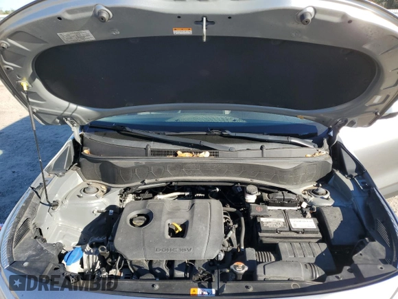 2021 Kia Seltos LX with VIN KNDEPCAA5M7178185, listed as a Copart auction lot 87043154 with 34,279 mi miles and Salvage Title. Bid and sale history available at DreamBid. Image 12.