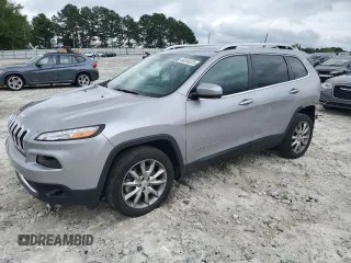 2018 Jeep Cherokee Limited z VIN 1C4PJLDX3JD587535, wystawiony jako Copart lot #60252225 z przebiegiem 64 709 mil mil oraz Szkoda całkowita • Salvage title. Historia ofert i sprzedaży dostępna na DreamBid. Obrazek 1.