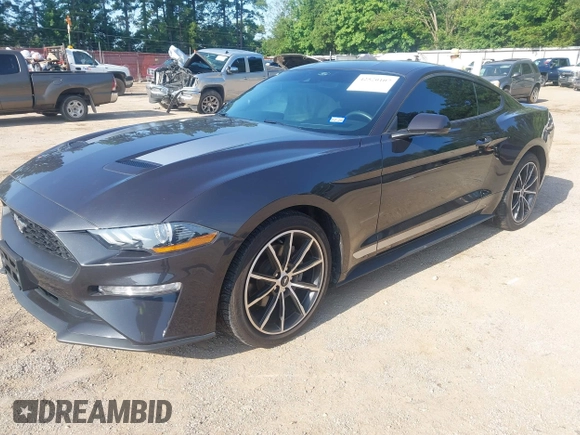 2022 Ford Mustang EcoBoost with VIN 1FA6P8TH1N5146283, listed as a IAAI auction lot 42520107 with 16,359 mi miles and . Bid and sale history available at DreamBid. Image 2.