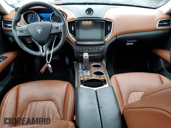 2020 Maserati Ghibli S Q4 GranLusso with VIN ZAM57YTL5L1342396, listed as a Copart auction lot 68235913 with 46,091 mi miles. Bid and sale history available at carsss.com. Image 8.